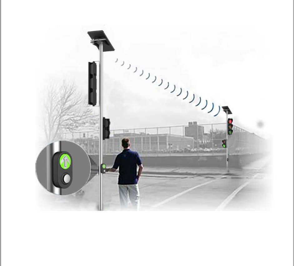 太陽能過街按鈕